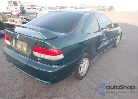 1999 Honda Civic Ex from USA, damaged, VIN 1HGEJ8247XL093899